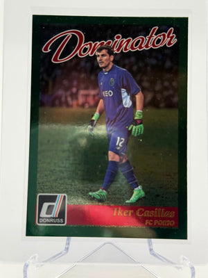 2016-17 Panini Donruss Iker Casillas Green Dominators