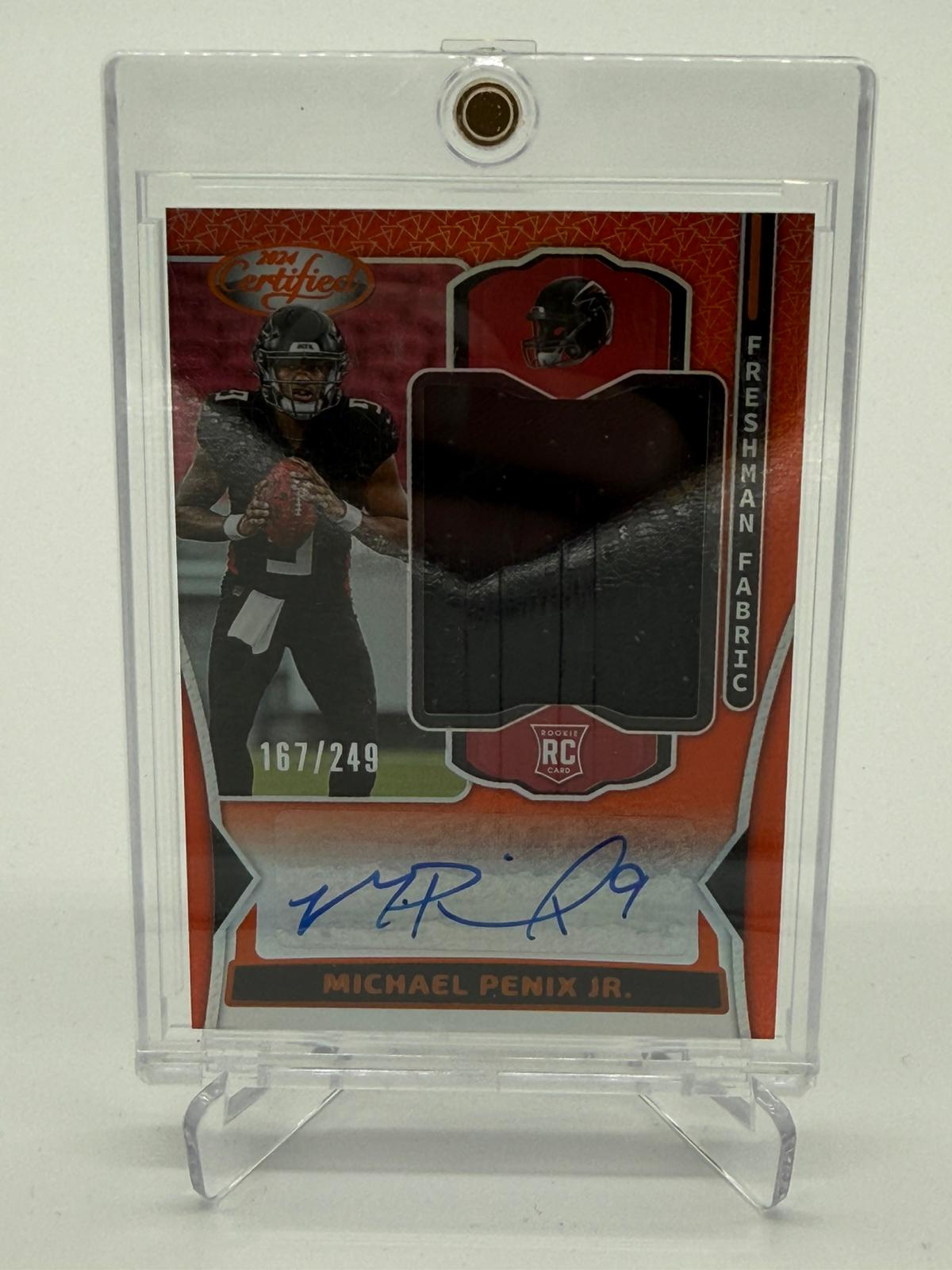 2024 Panini Certified Michael Penix Jr. Patch/Auto
