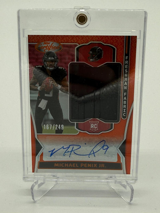 2024 Panini Certified Michael Penix Jr. Patch/Auto