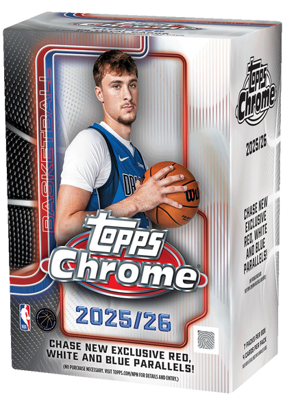 2025-26 Topps Chrome Basketball Value Box (SEALED)