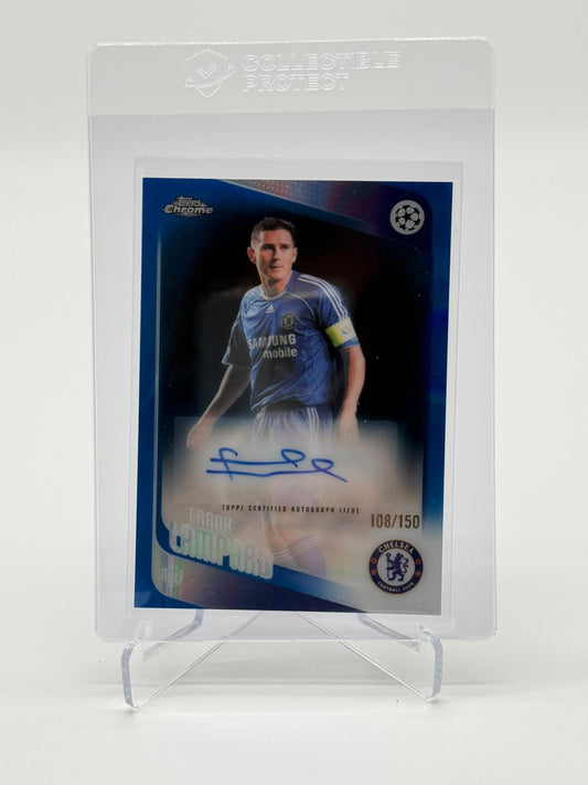 2026 Topps Chrome UCC Frank Lampard Autogramm 108/150