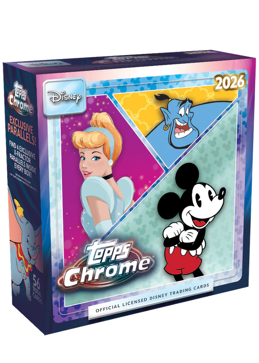 2026 Topps Chrome Disney Mega Box - Livebreak by Fratelli Cards