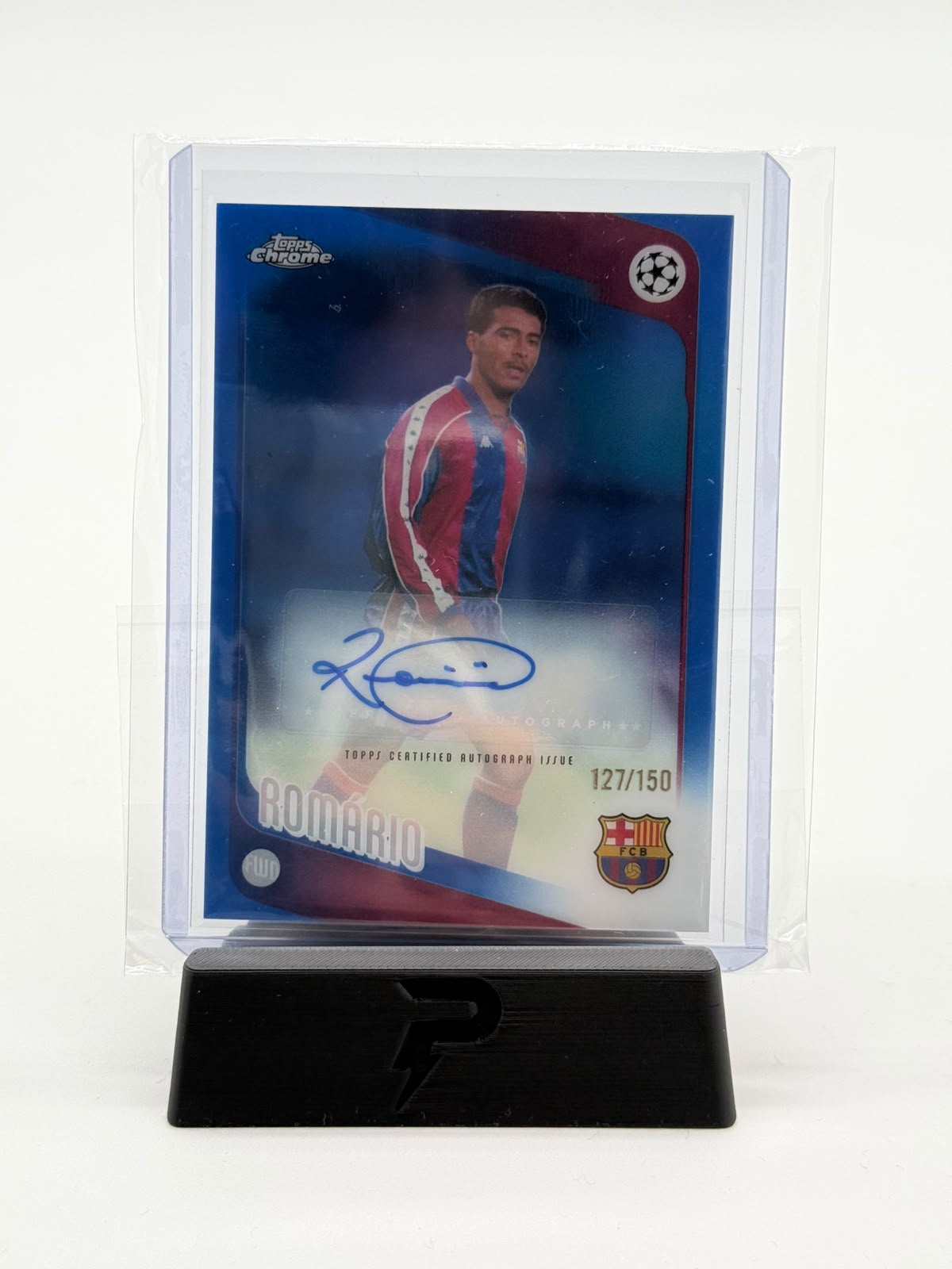 2026 Topps Chrome UCC Romario Auto 127/150