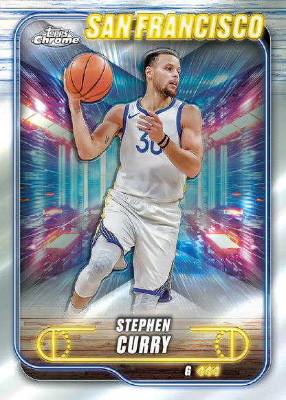 2024/25 Topps Chrome Basketball Mega Box (SEALED)