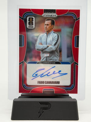 2026 Panini Prizm World Cup Fabio Cannavaro Auto 35/49