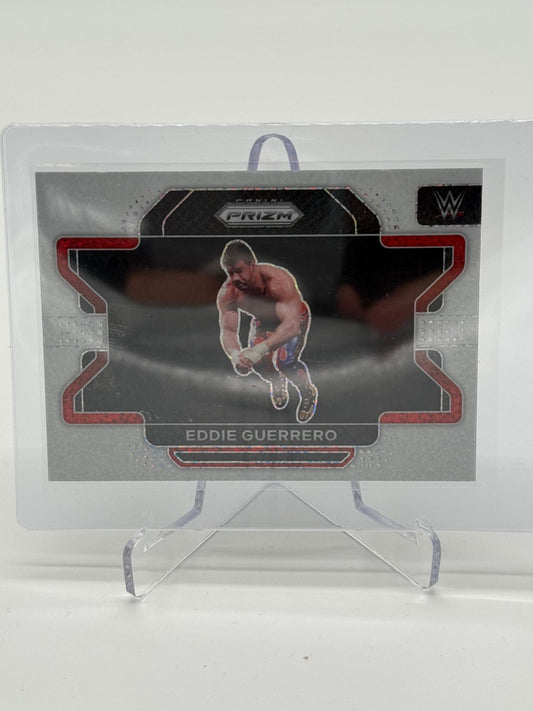2022 Panini Prizm WWE Eddie Guerrero White Sparkle Prizm