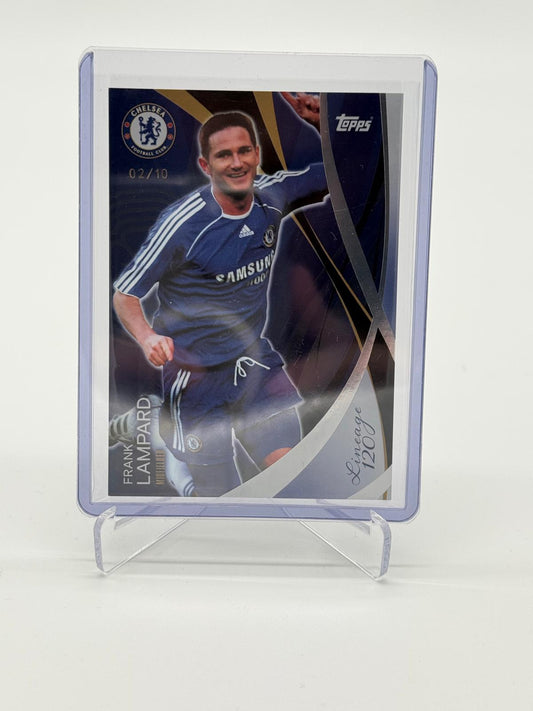 2025 Topps Chelsea FC Lineage Frank Lampard 02/10