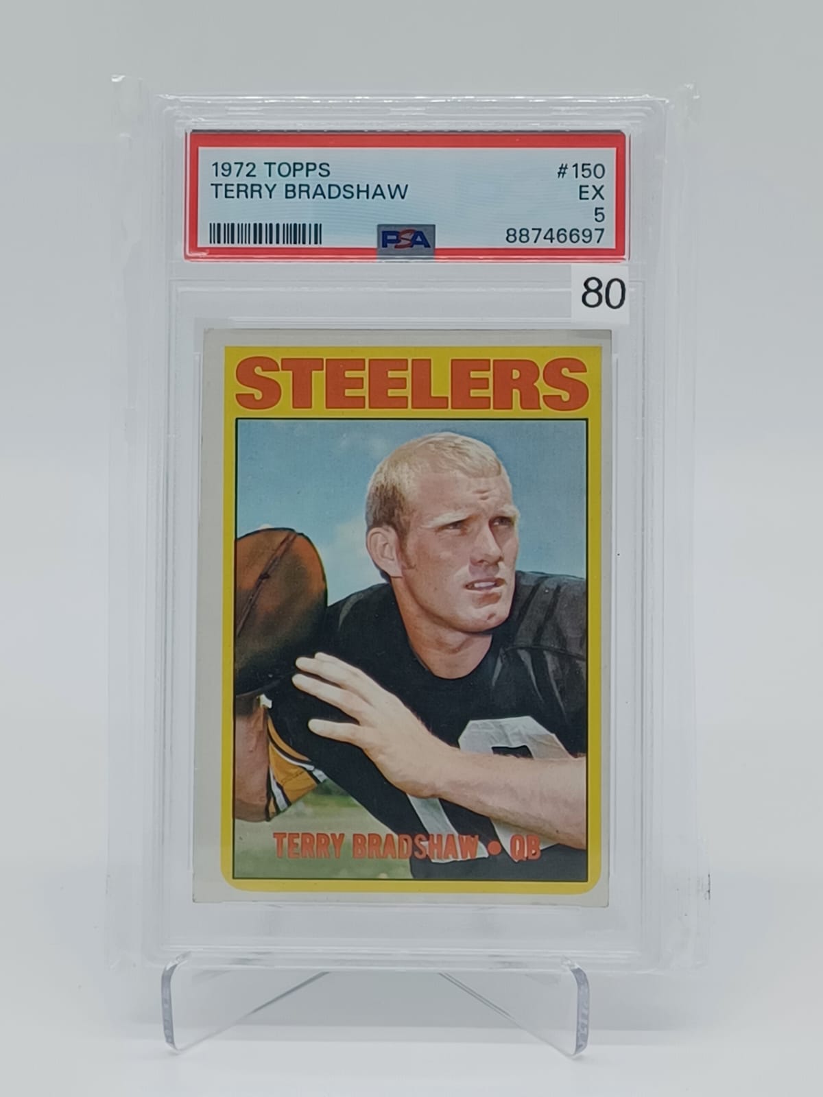1972 Topps - Terry Bradshaw PSA5