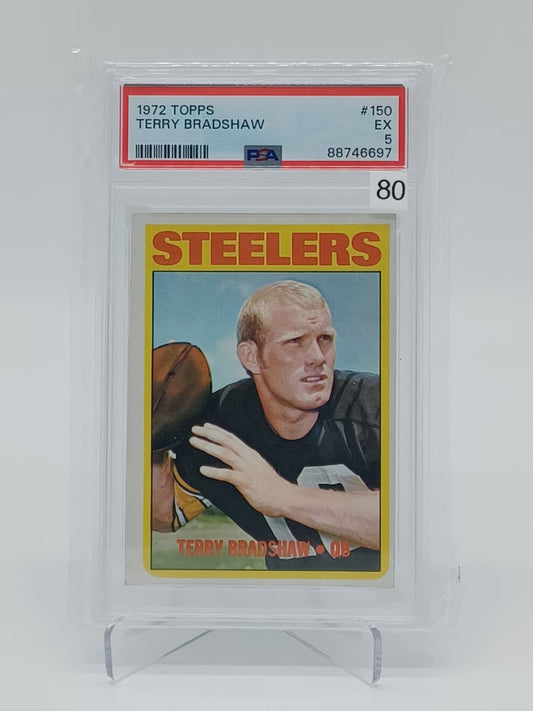 1972 Topps - Terry Bradshaw PSA5