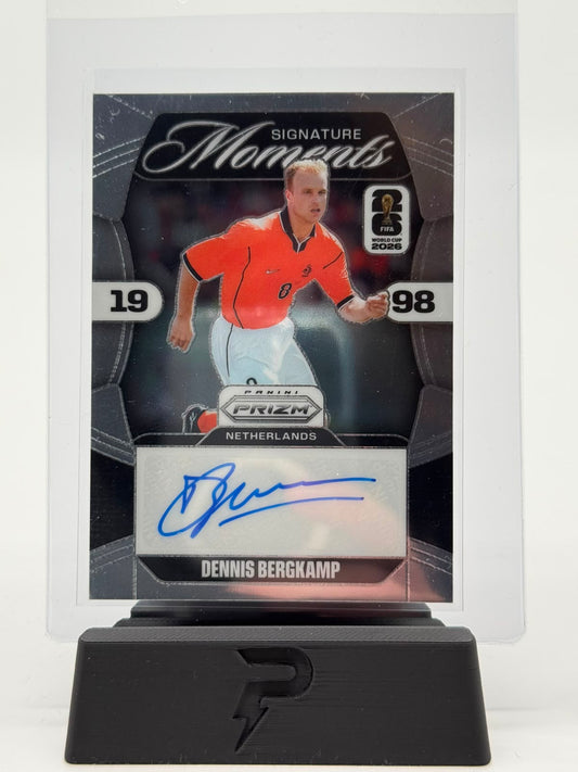 2026 Panini Prizm World Cup Dennis Bergkamp Signature Moments