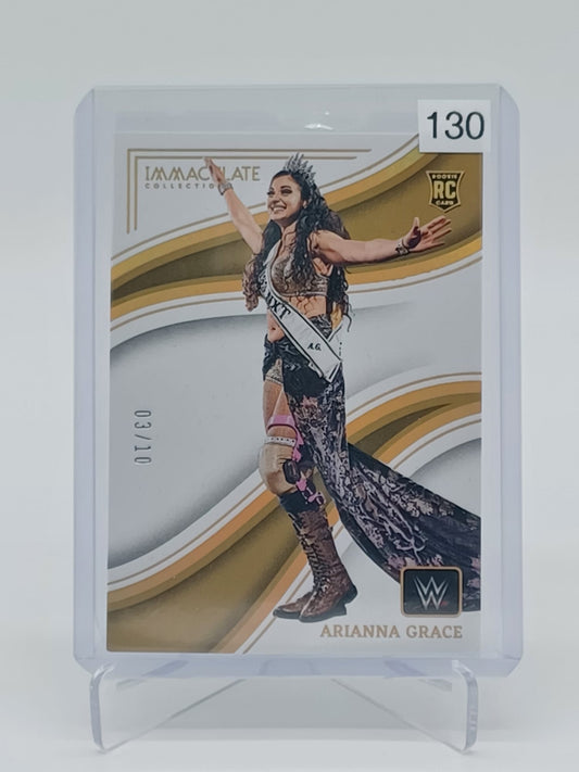 2023 Panini WWE Immaculate - Arianne Grace RC /10