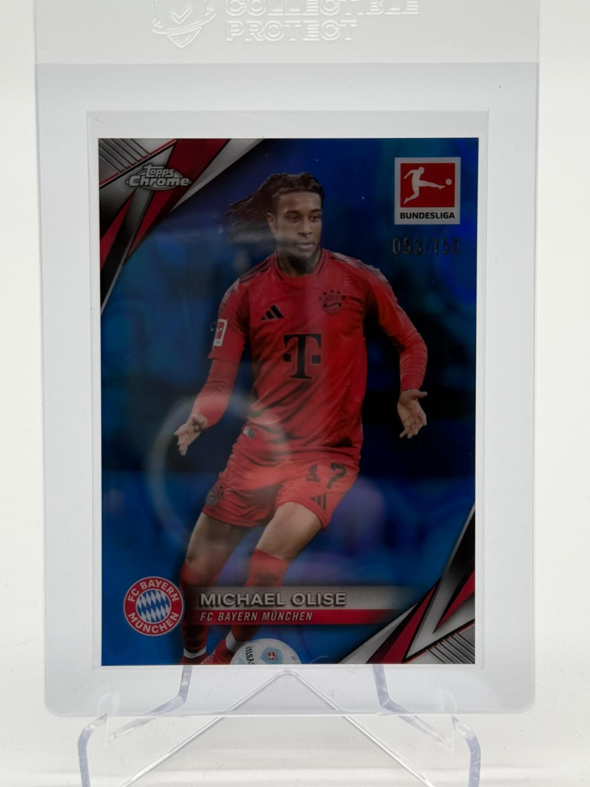 2025 Topps Chrome Bundesliga Michael Olise 053/150
