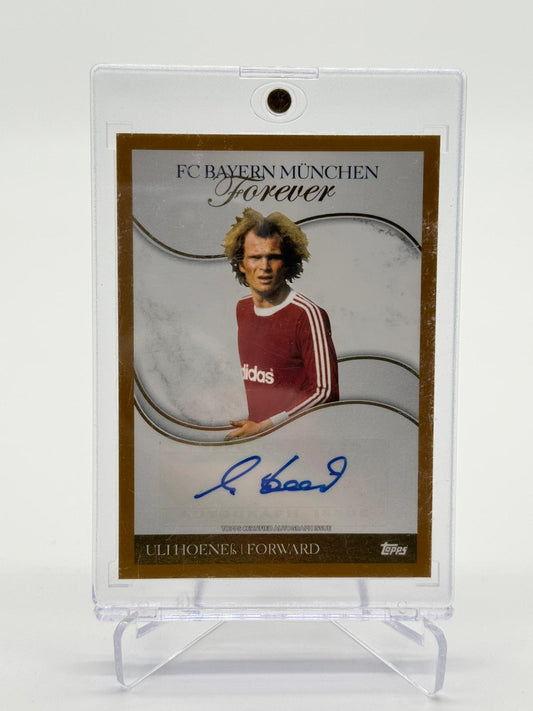 2024 Topps Fc Bayern München Forever Uli Hoenes Autogramm 09/50
