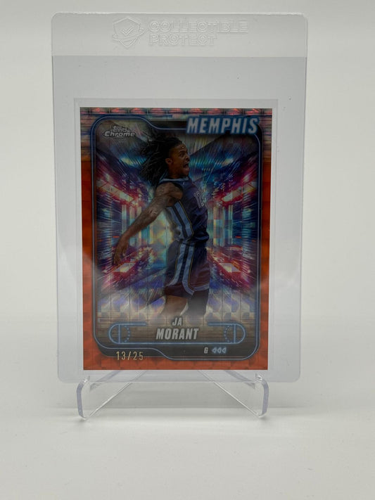 2024-25 Topps Chrome NBA Ja Morant 13/25