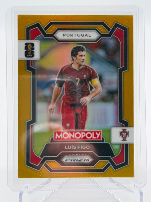 2026 Panini Monopoly Prizm World Cup Figo 09/49