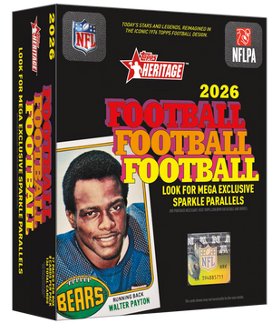 2026 Topps Heritage Football - Mega Box