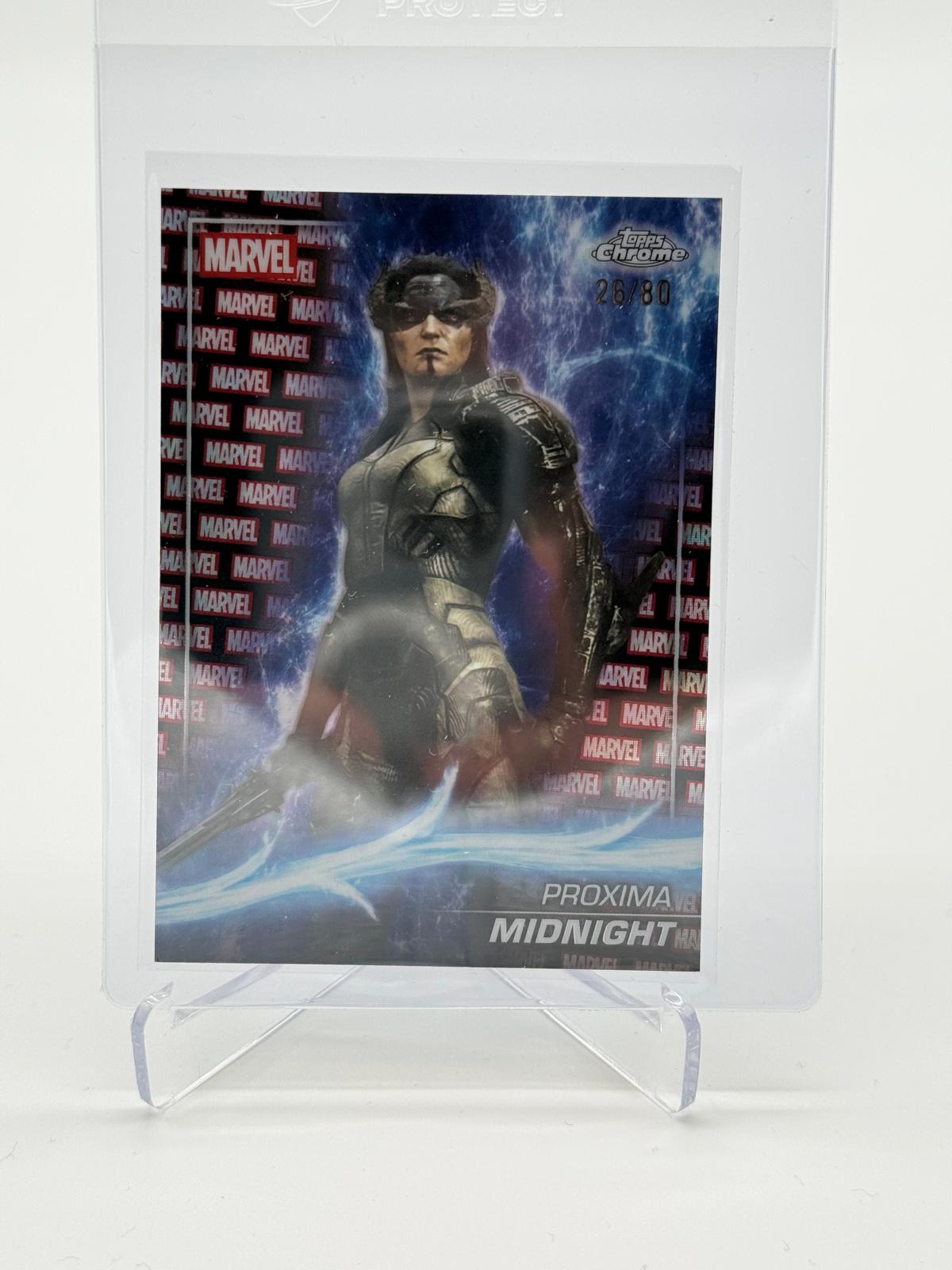 2025 Topps Marvel Studios Chrome Midnight /80