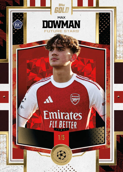 1x EINZELPACK 2025-26 Topps UCC Gold (LIVEBREAK)