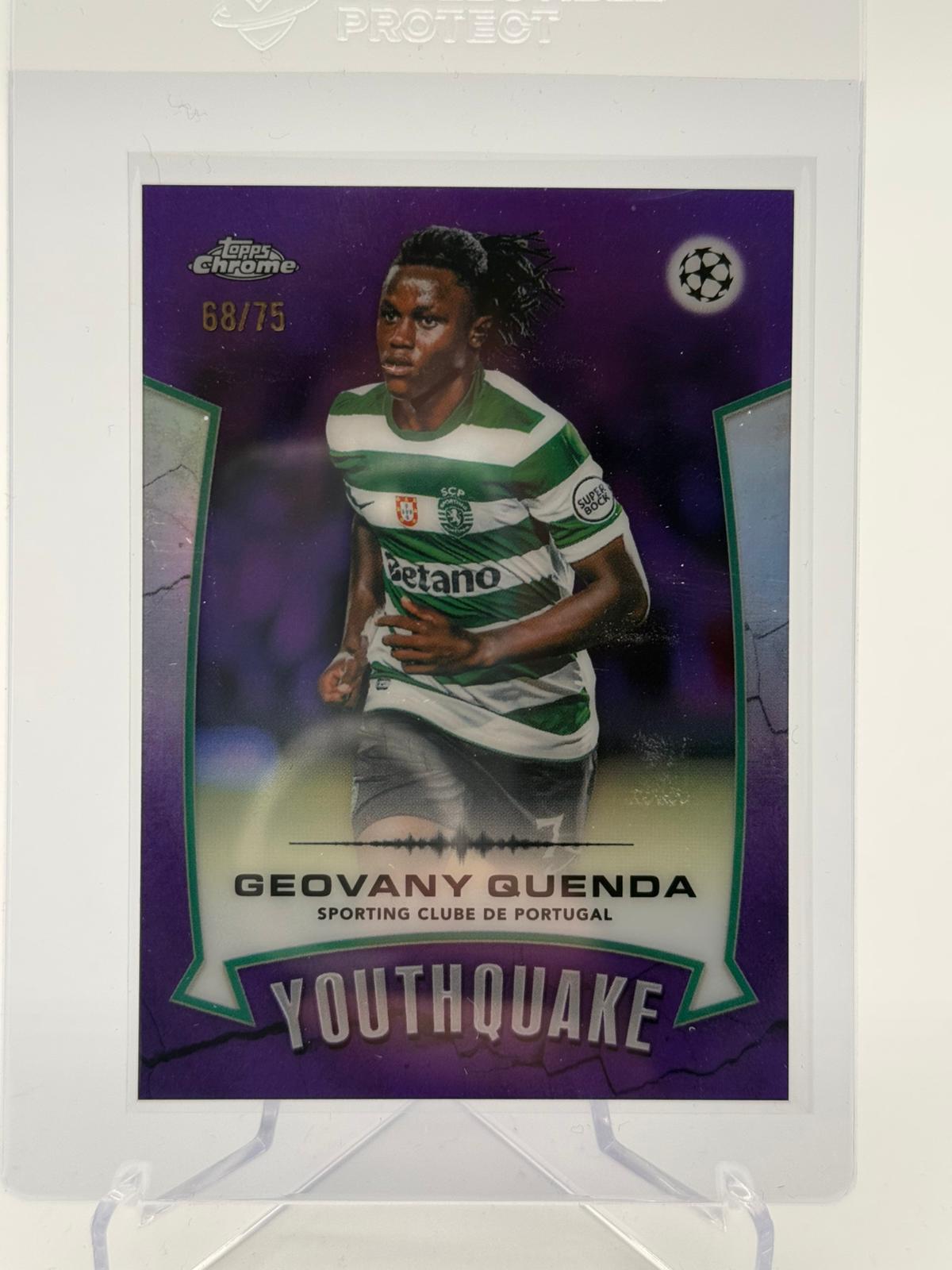 2026 Topps Chrome UCC Geovany Quenda 68/75