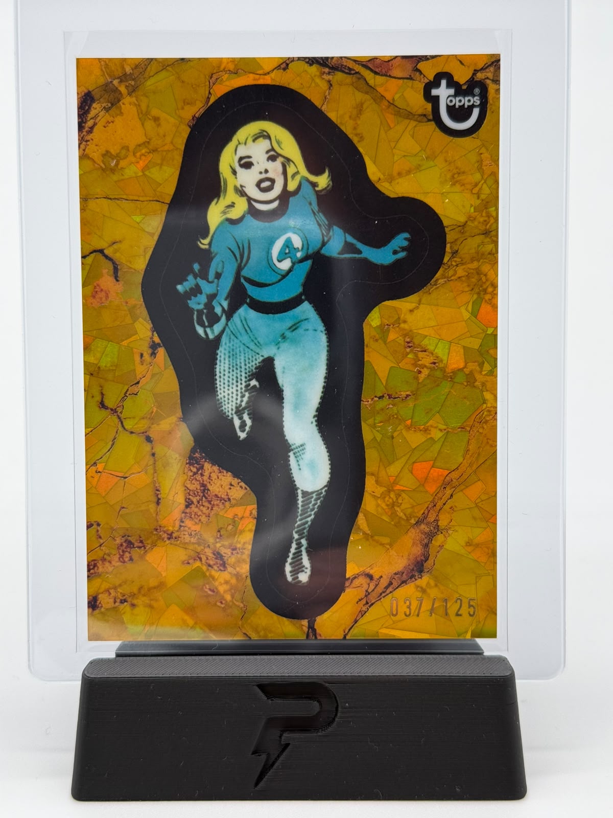 2025 Topps Marvel Comic Book Invisible Woman 1975 037/125