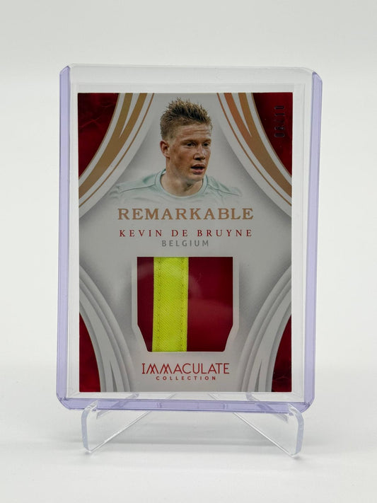 2017 Panini Immaculate Kevin De Bruyne Relic 06/10