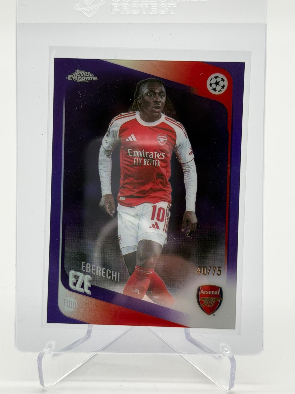 2026 Topps Chrome UCC Eberechi Eze 40/75