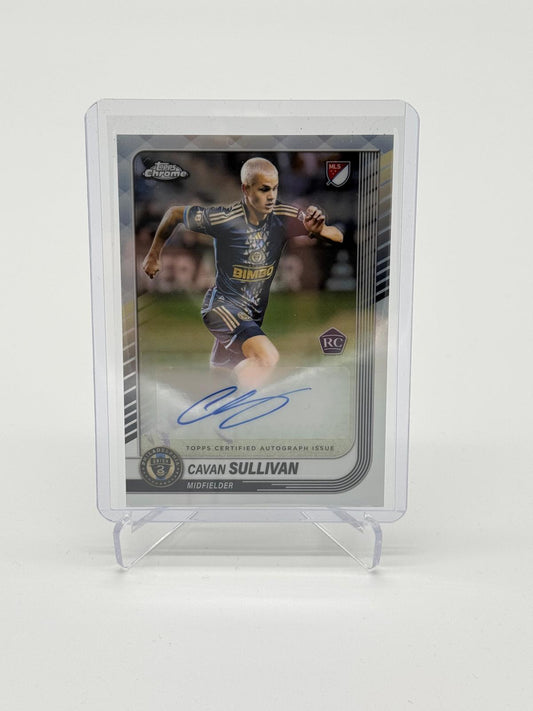 2025 Topps MLS Chrome Cavan Sullivan RC Auto