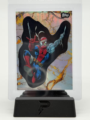 2025 Topps Marvel Comic Book Cyborg Spider-Man 2025 Refractor