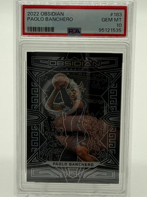 2022-23 Panini Obsidian Baskeball Paolo Banchero RC PSA 10