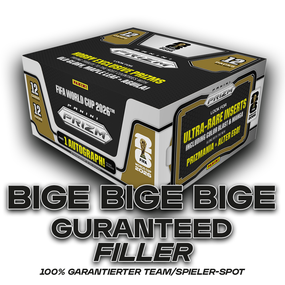 BIGE BIGE BIGE GURANTEED FILLER | PRIZM WORLD CUP CASEBREAK PYT#4