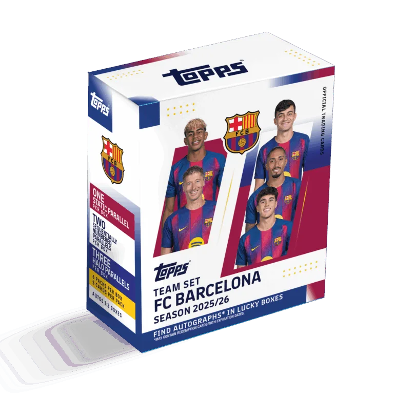 2025-26 Topps FC Barcelona Team Set (LIVEBREAK)