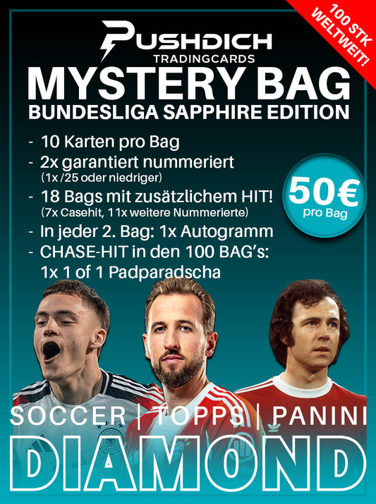 PUSHDICH Mystery Bag DIAMOND (Bundesliga Sapphire Edition) - LIVEBREAK
