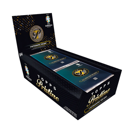 1x Einzelpack - Topps Pristine Road to UEFA Euro 2024 Hobby Box - Livebreak by Fratelli Cards
