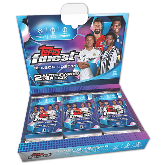 2025-26 Topps FINEST UCC Hobby Box (SEALED)