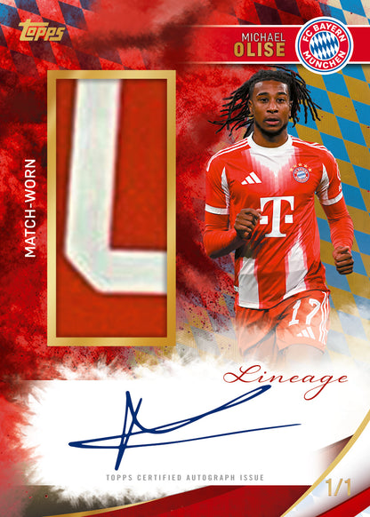 1x 2026 Topps FC Bayern Linage Hobby Box RSB #4 (LIVEBREAK)
