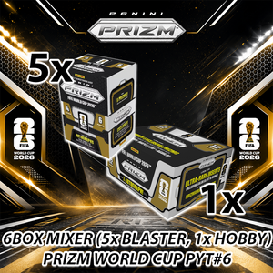 Panini Prizm FIFA World Cup 2026 6 Box Mixer (5x Blaster, 1x Hobby) Break | PYT #6