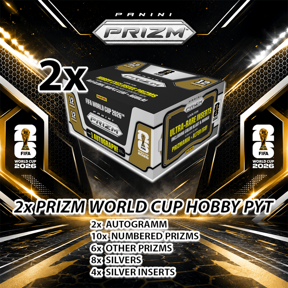 Panini Prizm FIFA World Cup 2026 Hobby 2 Box Break PYT #5 bei PUSHDICH TCG