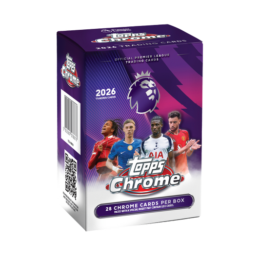 2026 Topps Chrome Premier League Blaster Box (SEALED)