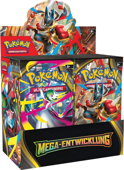 Pokemon Mega Entwicklung Display Deutsch