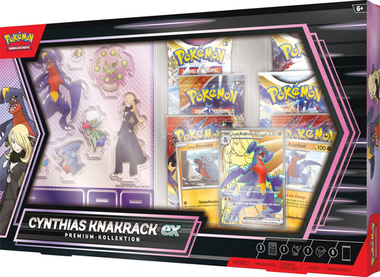Pokemon Cynthias Knakrack ex Premium Kollektion DE (SEALED)
