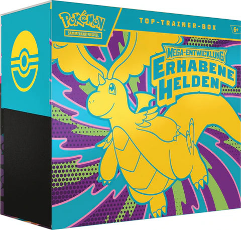 Pokémon Mega-Entwicklung Erhabene Helden Top-Trainer Box DE (SEALED)