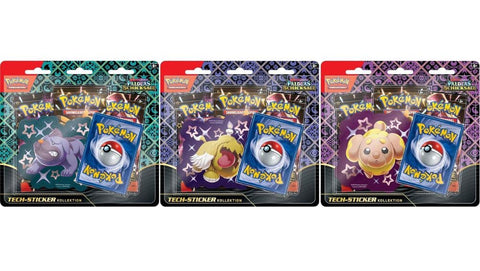 Pokémon Karmesin & Purpur Paldeas Schicksale Tech-Sticker Kollektion - DE