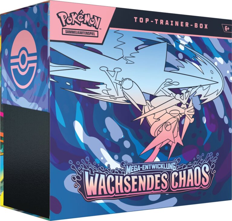 Pokemon Mega Entwicklung Wachsendes Chaos Top Trainer Box DE (SEALED)