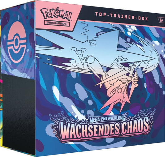 Pokemon Mega Entwicklung Wachsendes Chaos Top Trainer Box DE (SEALED)