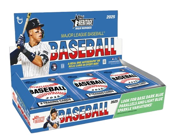 2025 Topps Heritage High Number Baseball Hobby Box (SEALED)