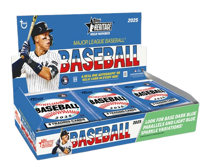 2025 Topps Heritage High Number Baseball Hobby Box (SEALED)