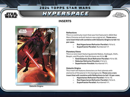 2024 Topps Star Wars Hyperspace Hobby Box (SEALED)