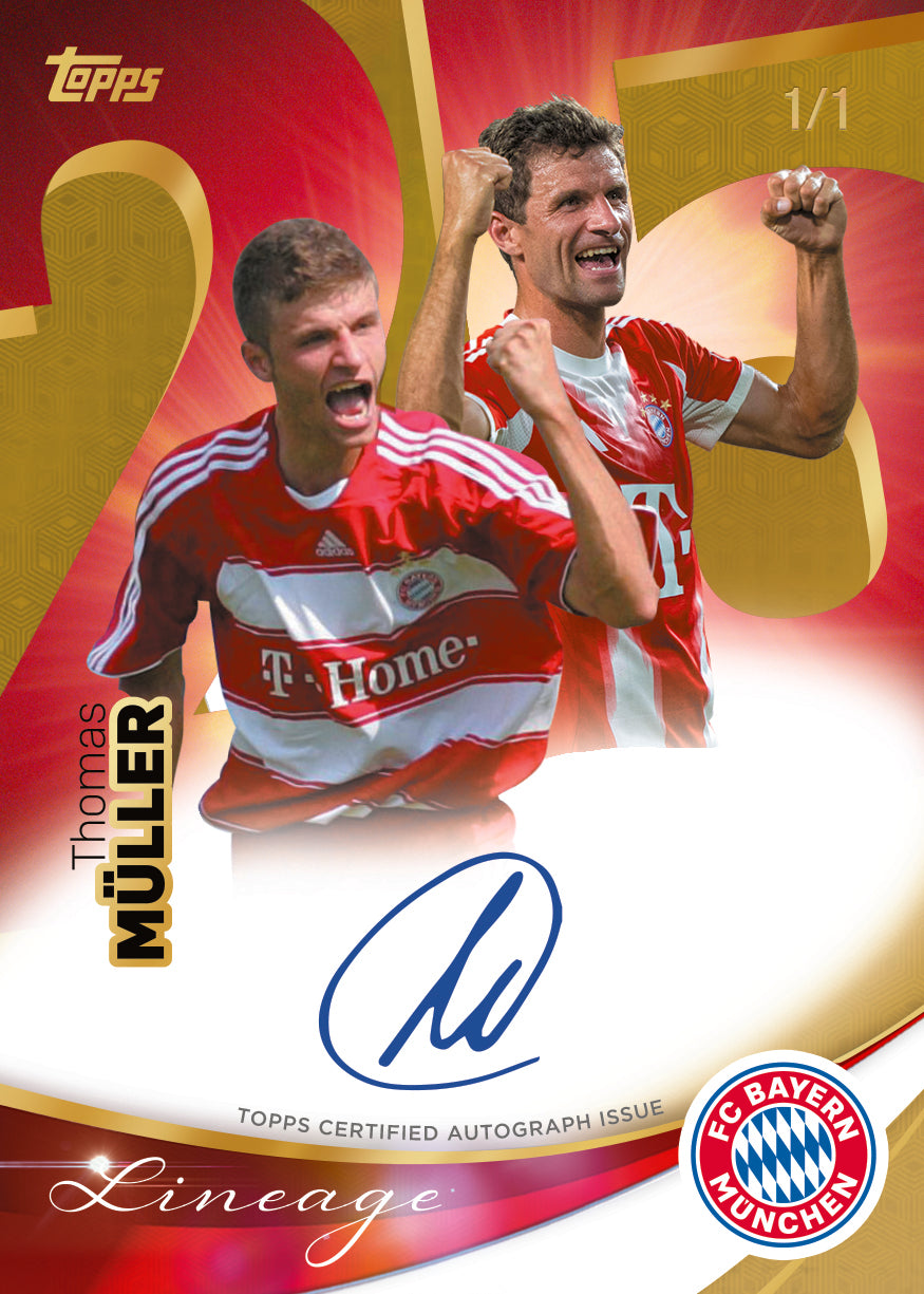 2026 Topps FC Bayern Linage Hobby Box (LIVEBREAK)