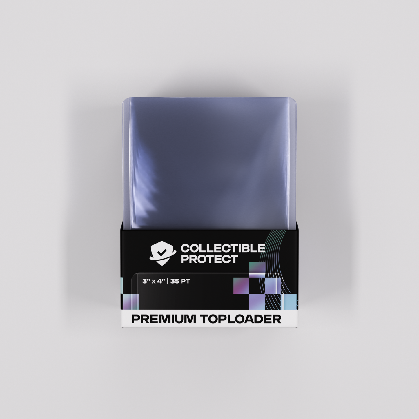 Collectible Protect Premium Toploader 35pt Blue Border