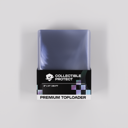Collectible Protect Premium Toploader 35pt Blue Border